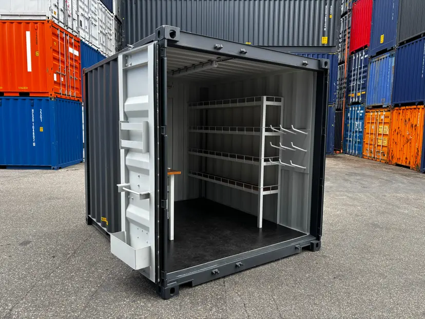 10ft Workshop Shipping Container - Afbeelding 4