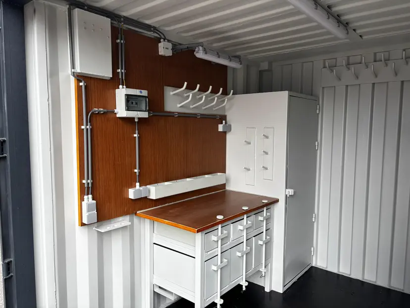 10ft Workshop Shipping Container - Afbeelding 3