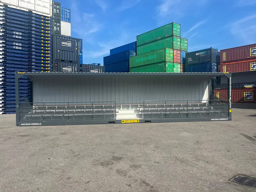40ft High Cube Tribune Container - Afbeelding 2