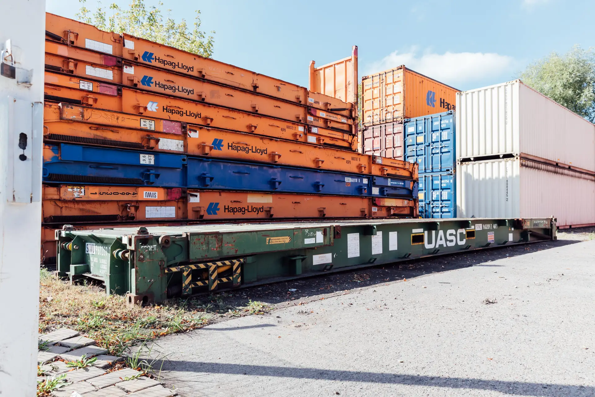 40ft Used Flat Rack Containers For Sale - Afbeelding 3