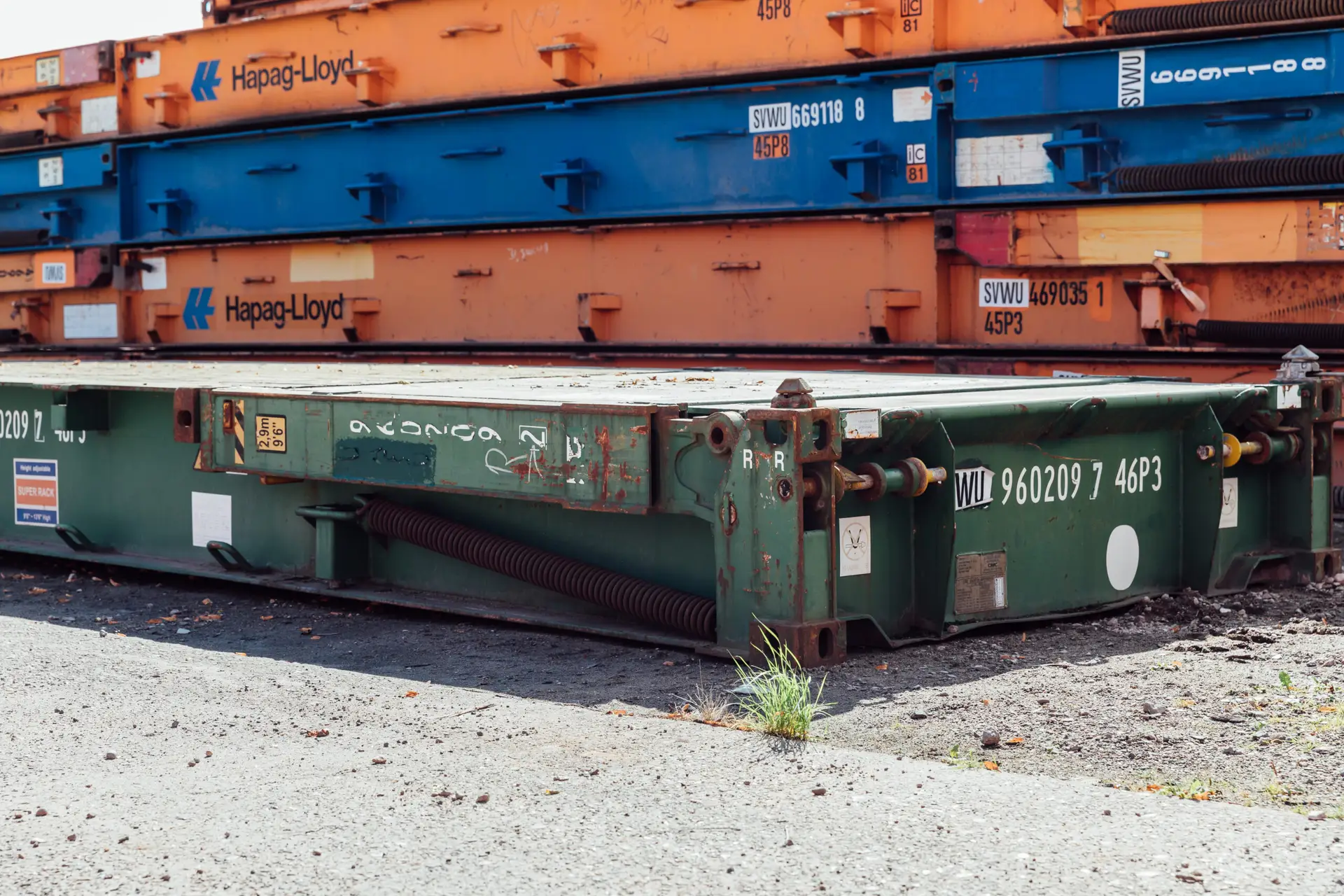40ft Used Flat Rack Containers For Sale - Afbeelding 4