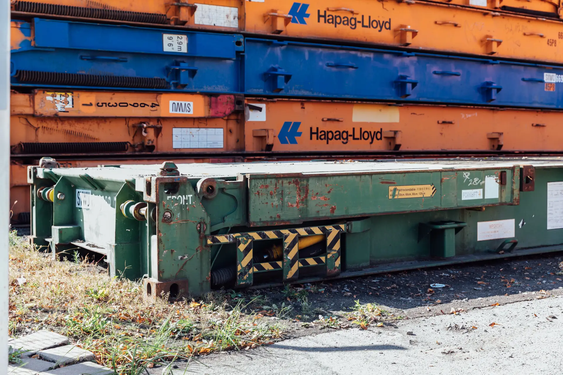 40ft Used Flat Rack Containers For Sale - Afbeelding 5