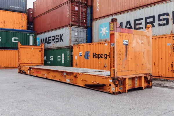 40ft Used Flat Rack Containers For Sale