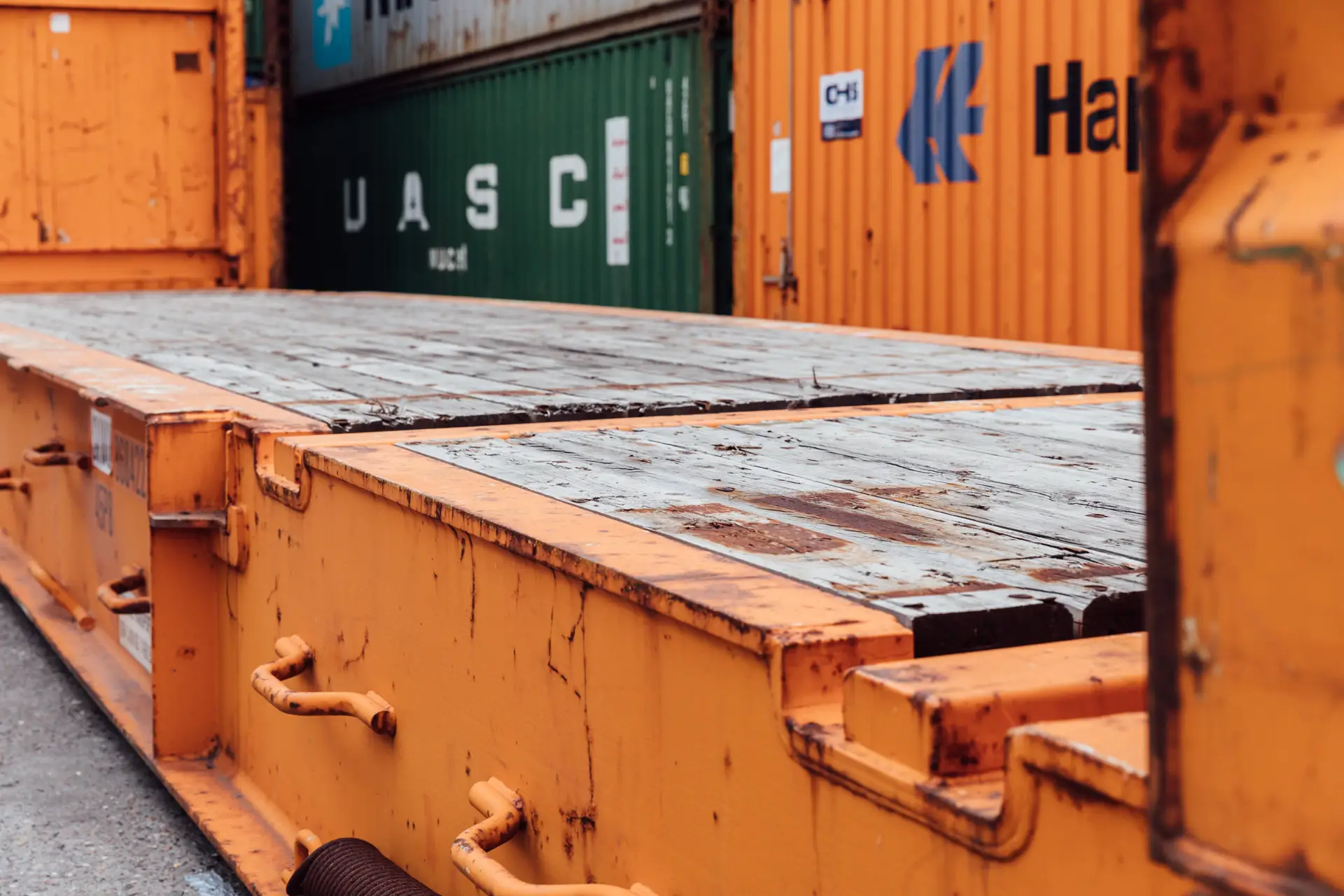 40ft Used Flat Rack Containers For Sale - Afbeelding 9