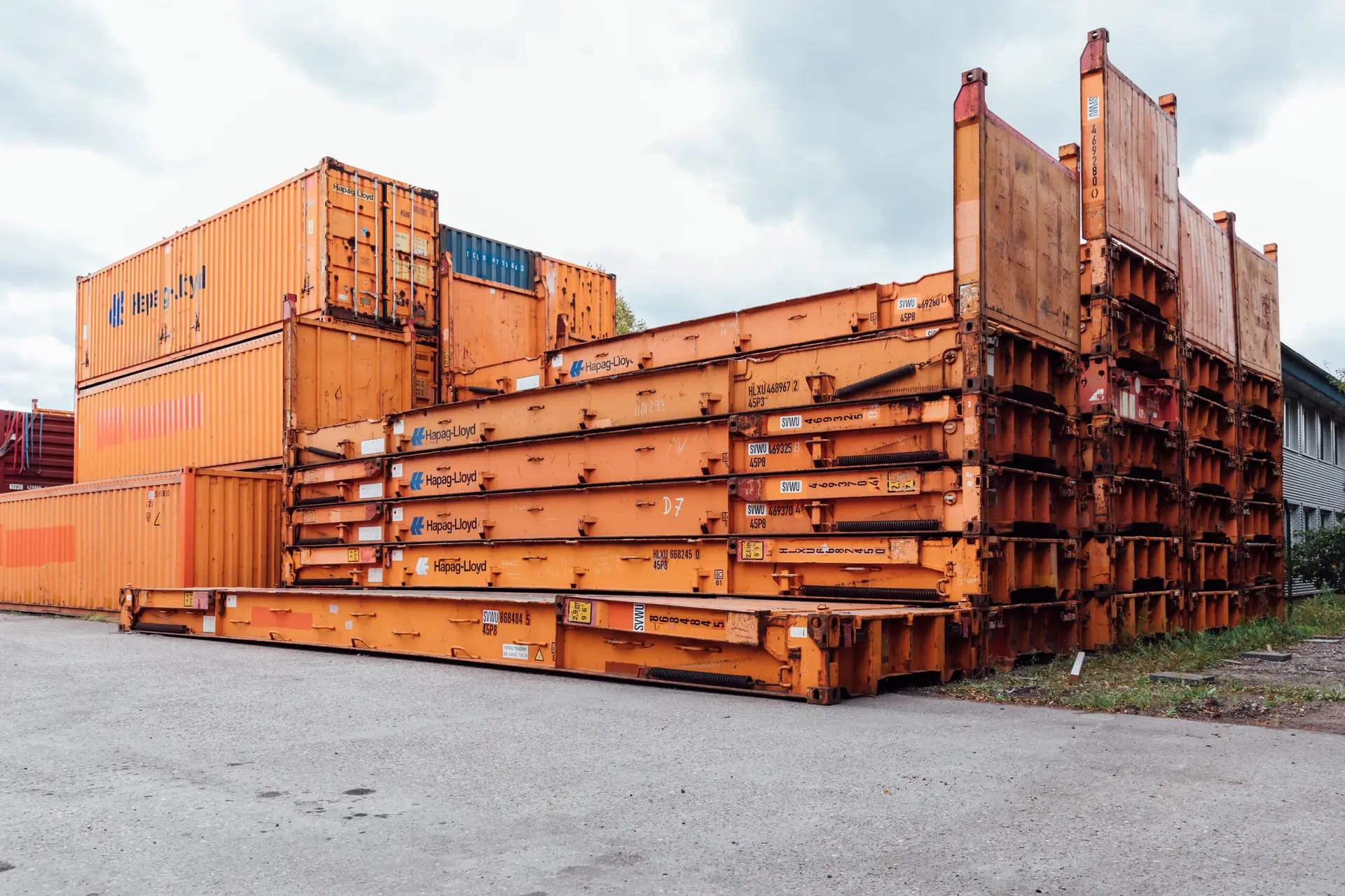 40ft Used Flat Rack Containers For Sale - Afbeelding 12