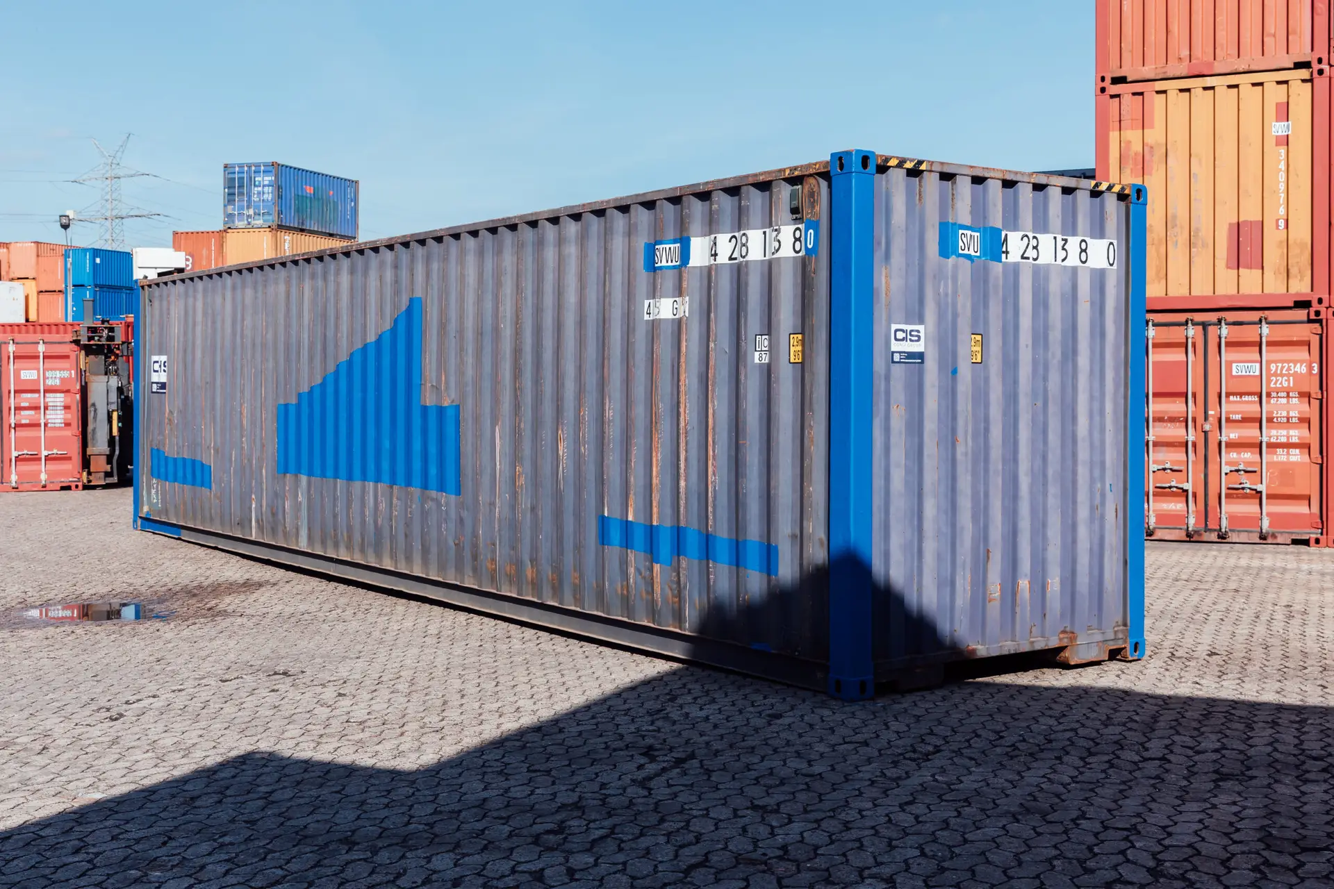 40ft High Cube Used Shipping Containers For Sale