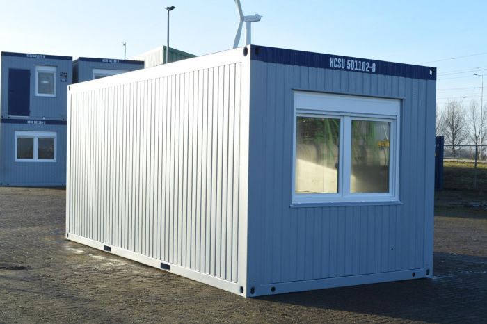 20ft Accommodation 6×3 With Kitchen Unit - Afbeelding 2